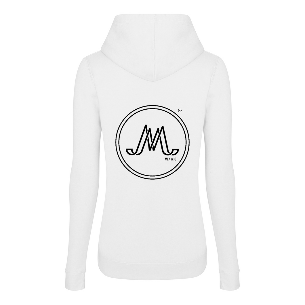 Hoodie MEA MIO white